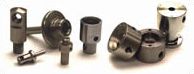 Engine components with PolyDyn bronze and gold coating finishes