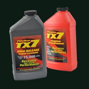 PolyDyn TX7 High Mileage Engine Treatment, 1 quart bottle