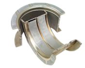 Set of engine bearing shells