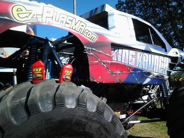 E-Z Pipeline monster truck with PolyDyn TX7 bottles