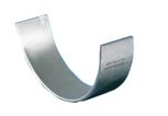 Pre-coated engine bearing shell